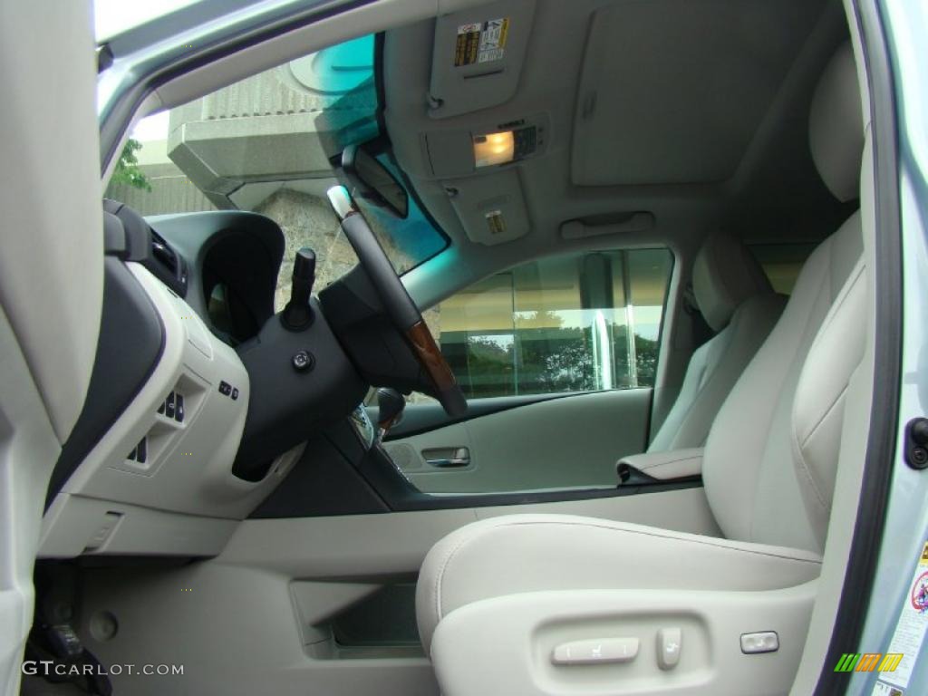 2010 RX 350 AWD - Cerulean Blue Metallic / Light Gray/Espresso Birds-Eye Maple photo #9