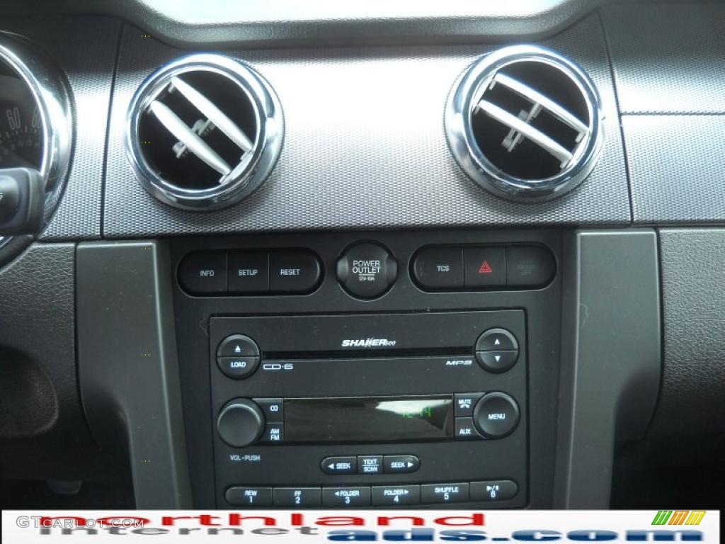 2007 Mustang GT Premium Coupe - Tungsten Grey Metallic / Dark Charcoal photo #17