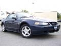 2003 True Blue Metallic Ford Mustang V6 Convertible  photo #8