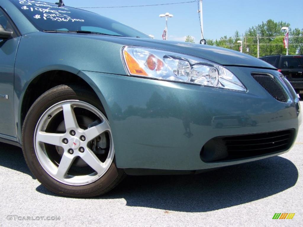2009 G6 GT Sedan - Silver Green Metallic / Ebony photo #2