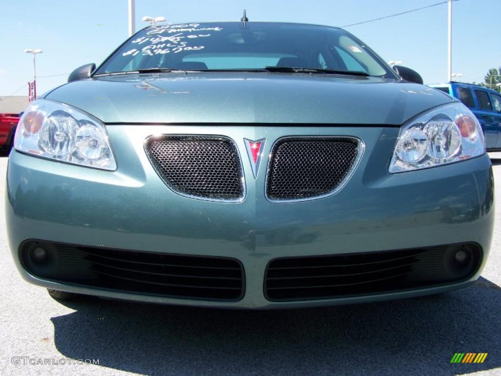 2009 G6 GT Sedan - Silver Green Metallic / Ebony photo #3
