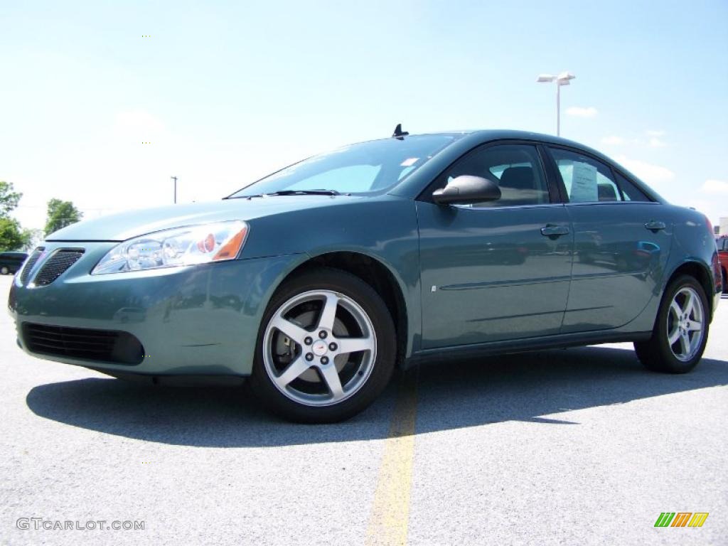 2009 G6 GT Sedan - Silver Green Metallic / Ebony photo #5