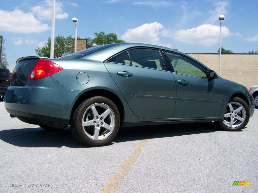 2009 G6 GT Sedan - Silver Green Metallic / Ebony photo #7