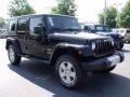 2010 Black Jeep Wrangler Unlimited Sahara 4x4  photo #4