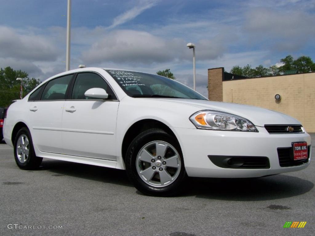 2010 Impala LT - Summit White / Gray photo #1