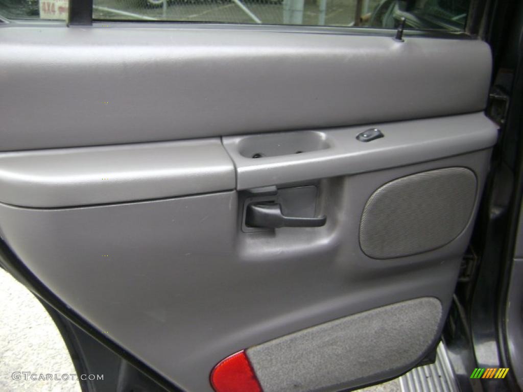 1999 Explorer XLT 4x4 - Black Clearcoat / Medium Graphite Grey photo #9