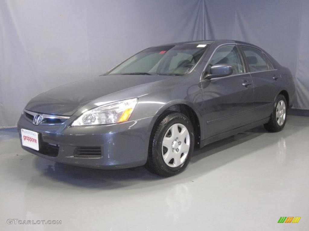 2006 Accord LX Sedan - Graphite Pearl / Gray photo #1