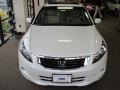 2010 White Diamond Pearl Honda Accord EX-L V6 Sedan  photo #2