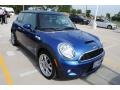 2008 Lightning Blue Metallic Mini Cooper S Hardtop  photo #5