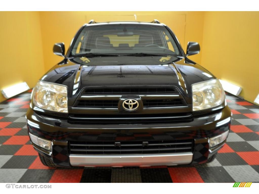 2004 4Runner SR5 4x4 - Black / Stone photo #2