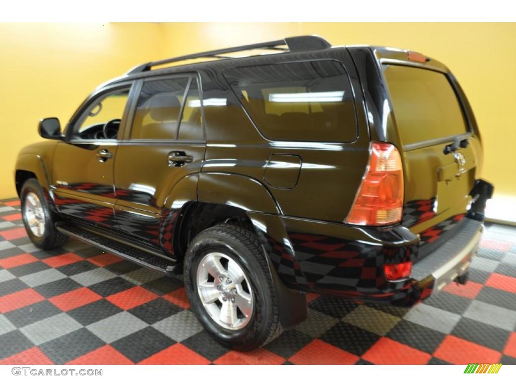 2004 4Runner SR5 4x4 - Black / Stone photo #4