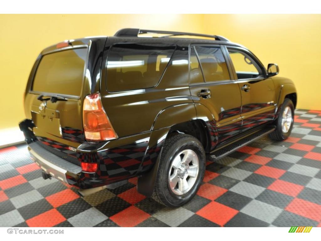 2004 4Runner SR5 4x4 - Black / Stone photo #6