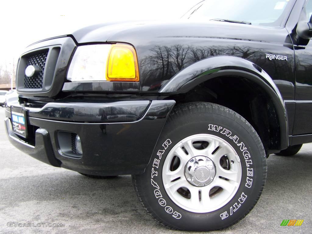 2004 Ranger Edge Regular Cab - Black / Medium Dark Flint photo #2