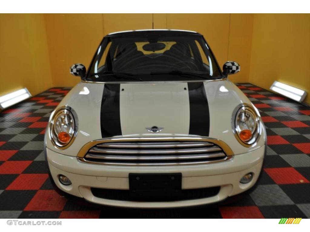2007 Cooper Hardtop - Pepper White / Grey/Carbon Black photo #2