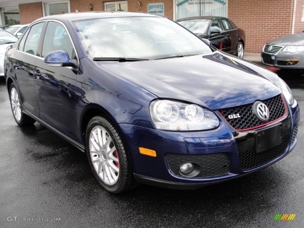 2006 Jetta GLI Sedan - Shadow Blue Metallic / Anthracite Black photo #1