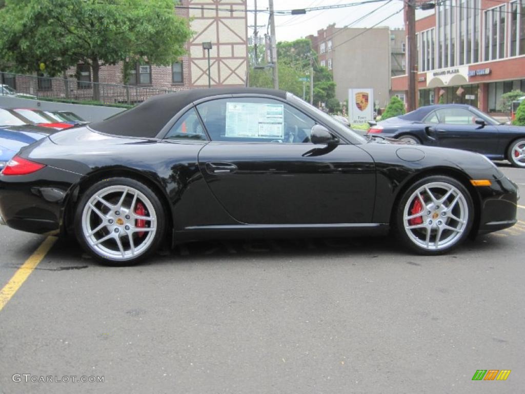 2010 911 Carrera S Cabriolet - Black / Black photo #8