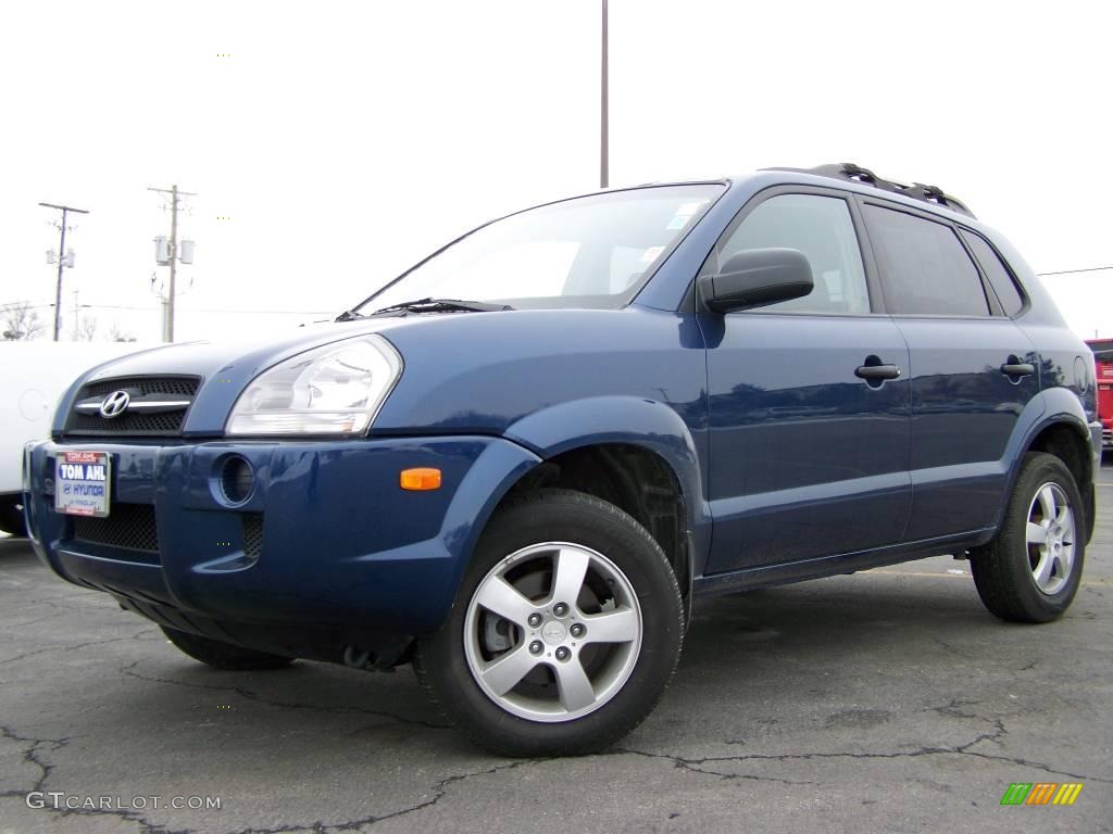 2006 Tucson GL - Nautical Blue Metallic / Gray photo #1