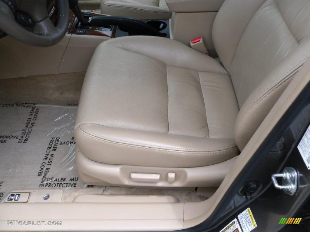 2007 Accord EX-L V6 Sedan - Carbon Bronze Pearl / Ivory photo #8
