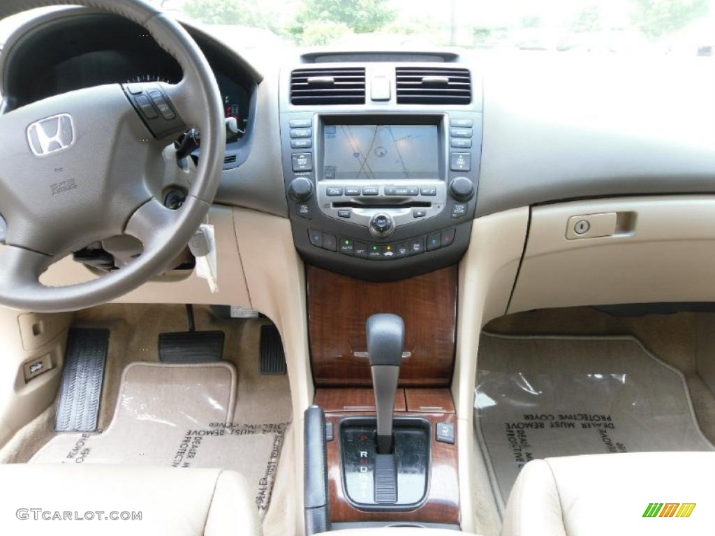 2007 Accord EX-L V6 Sedan - Carbon Bronze Pearl / Ivory photo #17