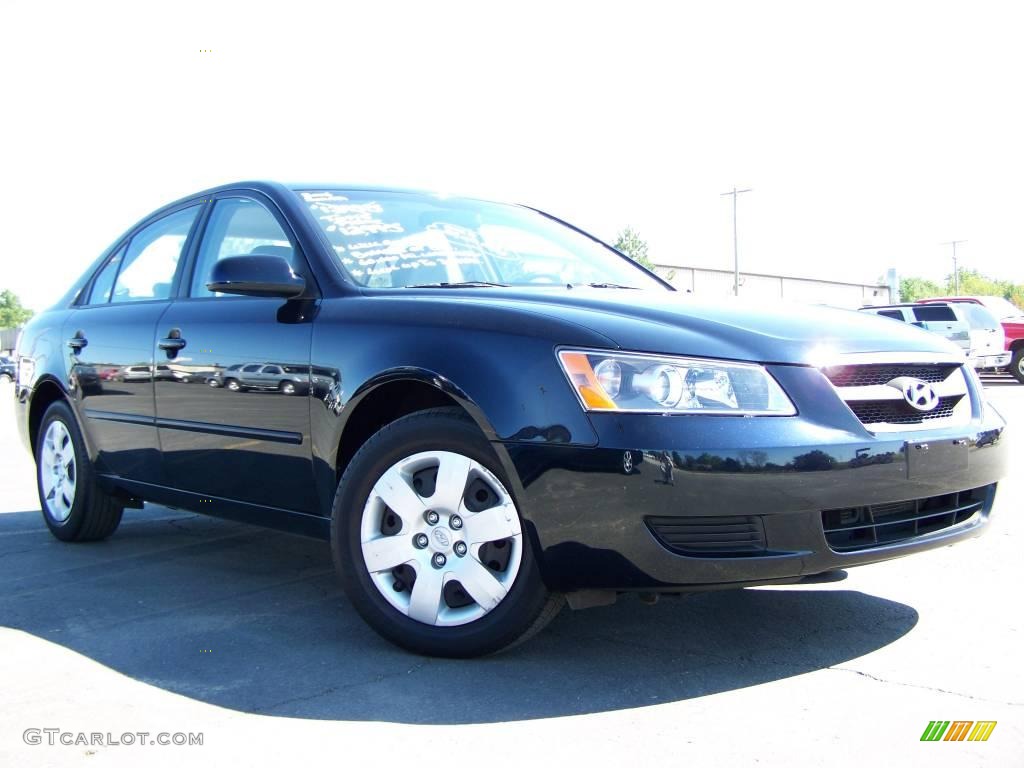 2006 Sonata GL - Deepwater Blue / Gray photo #5