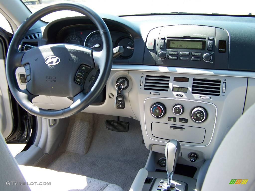 2006 Sonata GL - Deepwater Blue / Gray photo #10