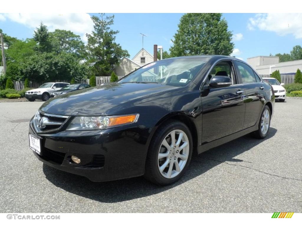 2008 TSX Sedan - Nighthawk Black Pearl / Ebony photo #7