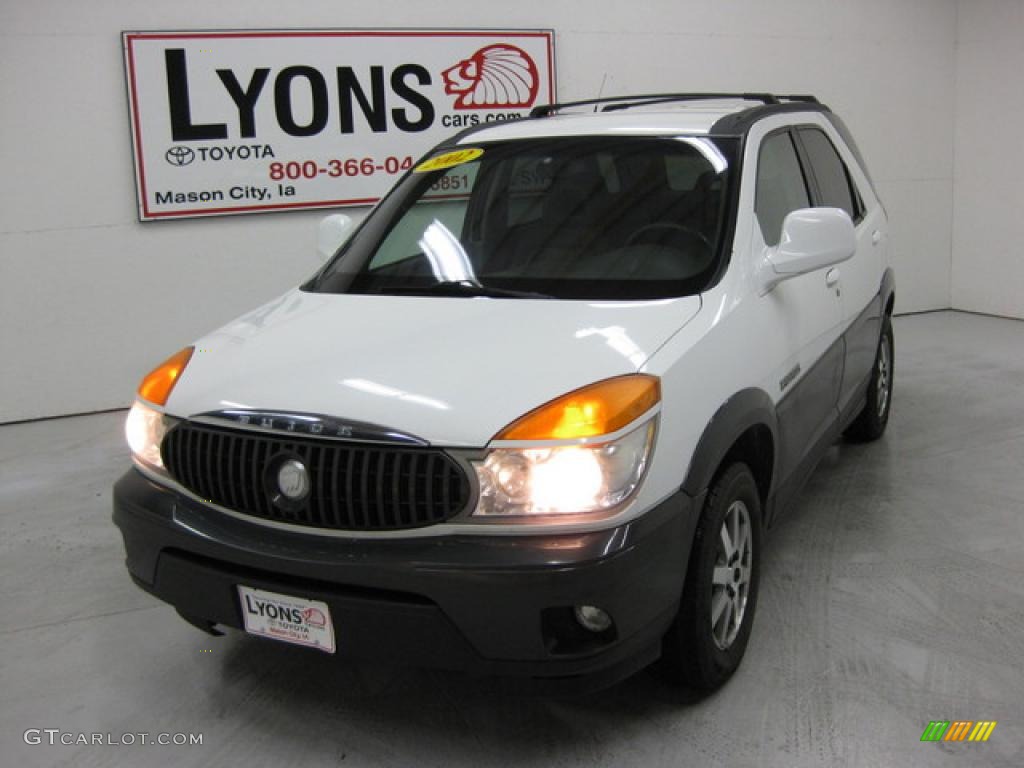 Bright White Buick Rendezvous