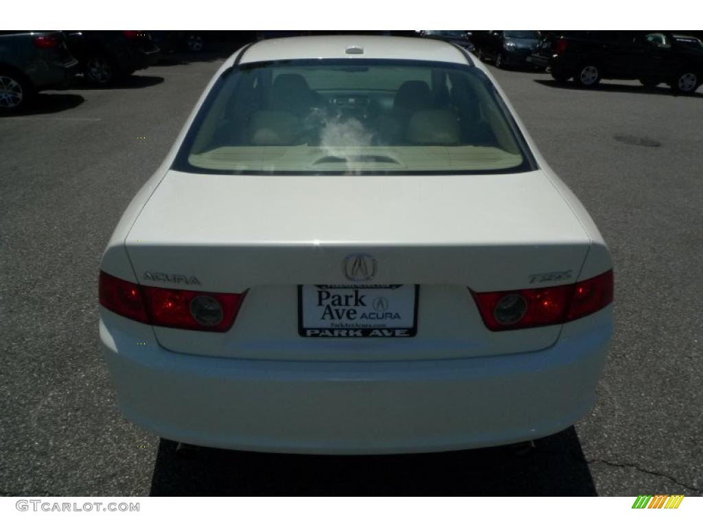 2008 TSX Sedan - Premium White Pearl / Parchment photo #8