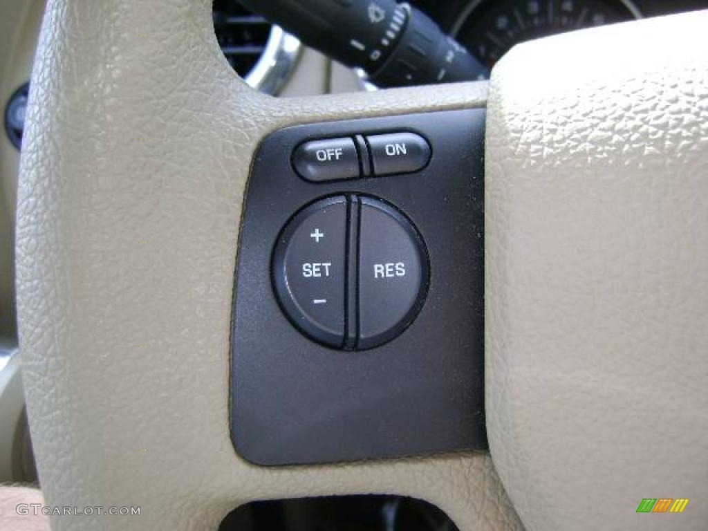 2007 Explorer XLT - White Sand Tri-Coat / Camel photo #30