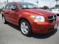 2007 Sunburst Orange Pearl Dodge Caliber SXT  photo #8