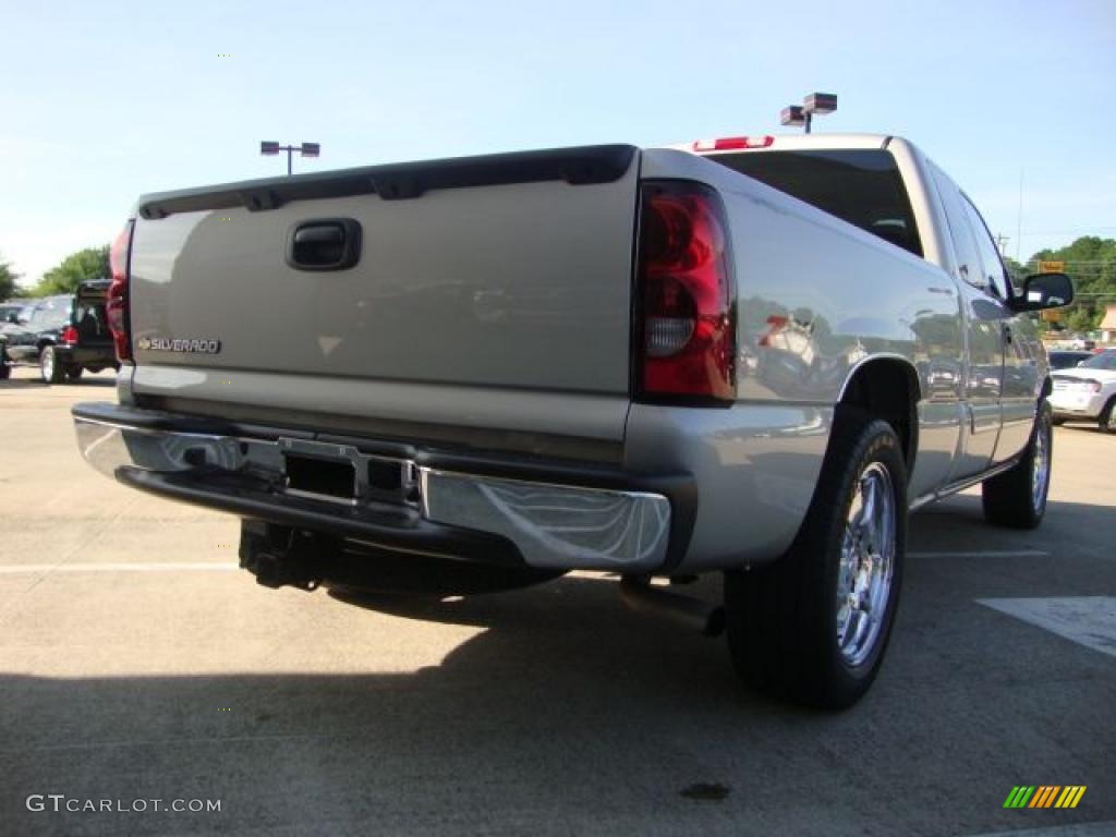2006 Silverado 1500 Z71 Extended Cab 4x4 - Silver Birch Metallic / Dark Charcoal photo #3