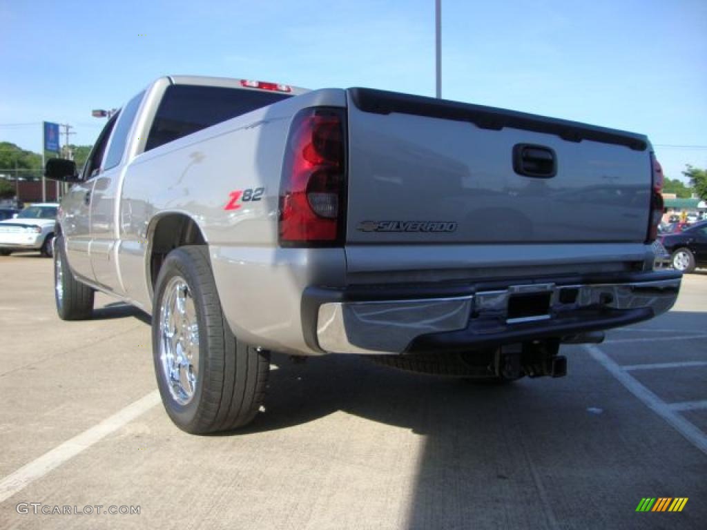 2006 Silverado 1500 Z71 Extended Cab 4x4 - Silver Birch Metallic / Dark Charcoal photo #5