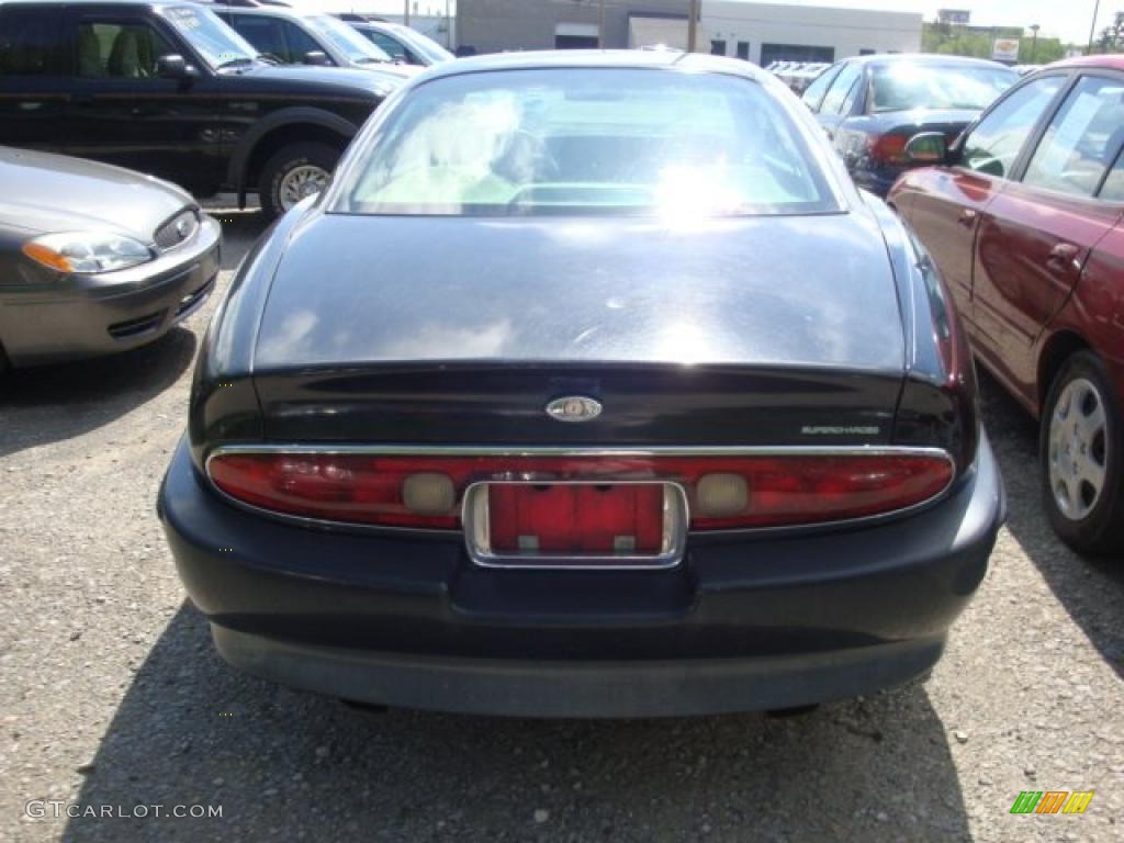 1996 Riviera Supercharged Coupe - Black / Taupe photo #3