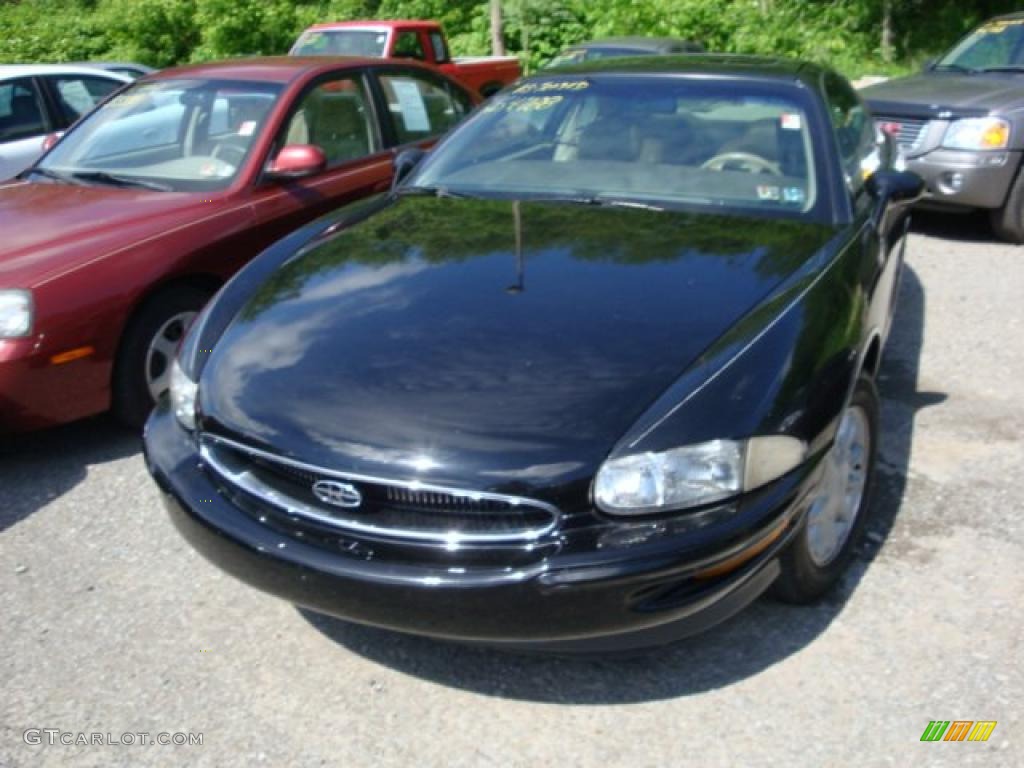 1996 Riviera Supercharged Coupe - Black / Taupe photo #5