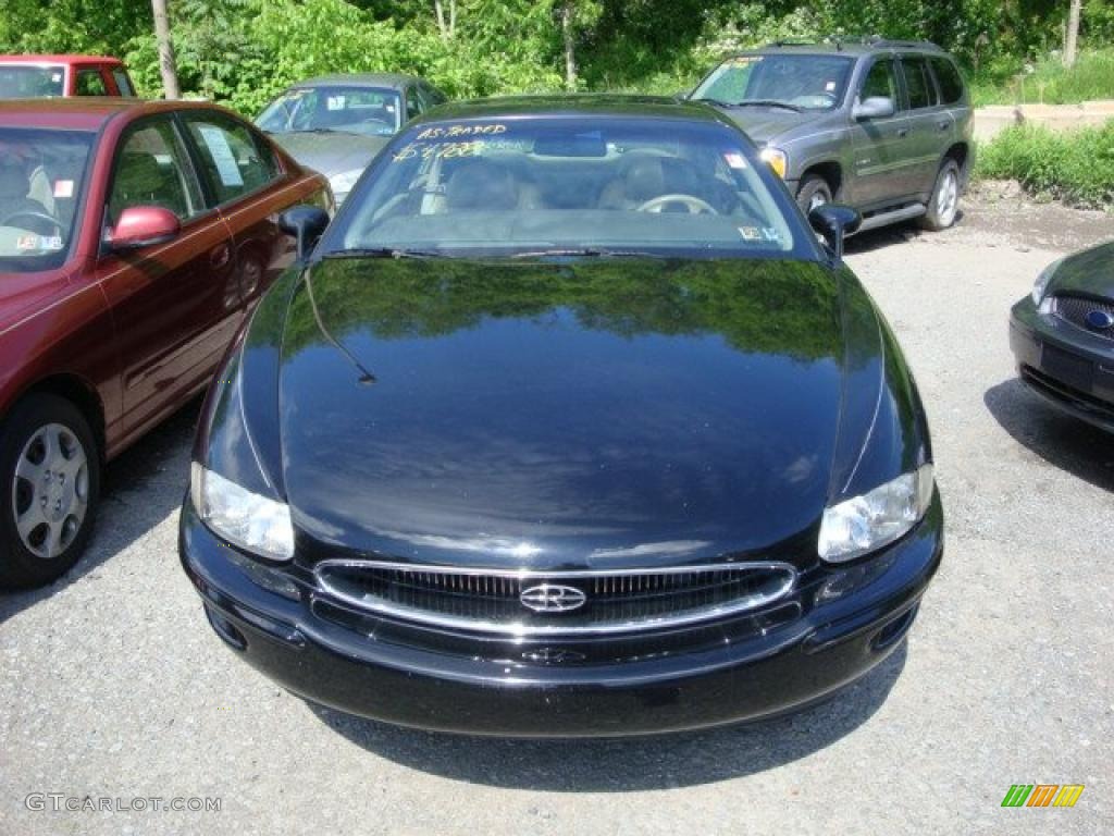 1996 Riviera Supercharged Coupe - Black / Taupe photo #6