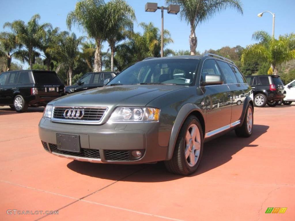 2004 Allroad 2.7T quattro Avant - Highland Green Metallic / Fern Green/Desert Grass photo #1