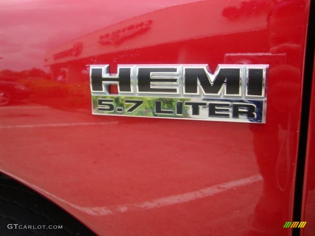2007 Ram 1500 SLT Quad Cab 4x4 - Inferno Red Crystal Pearl / Medium Slate Gray photo #29