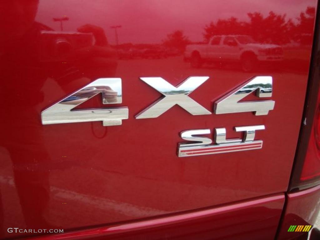 2007 Ram 1500 SLT Quad Cab 4x4 - Inferno Red Crystal Pearl / Medium Slate Gray photo #31