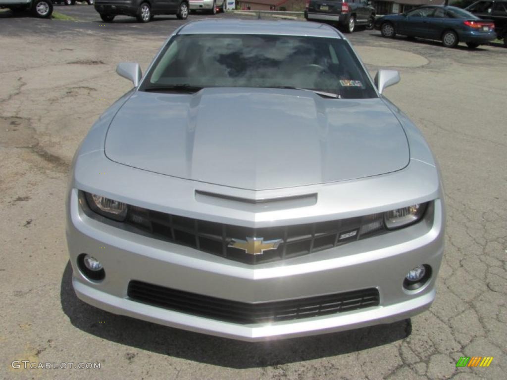 2010 Camaro SS Coupe - Silver Ice Metallic / Gray photo #15