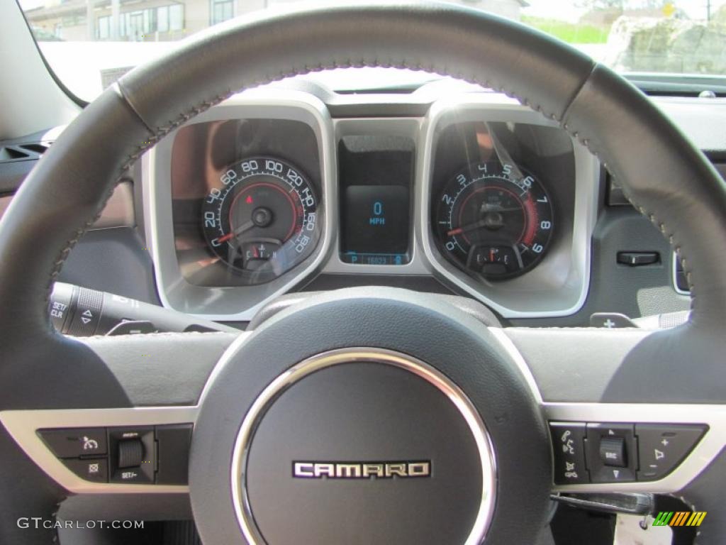2010 Camaro SS Coupe - Silver Ice Metallic / Gray photo #24