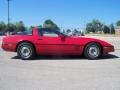 1987 Bright Red Chevrolet Corvette Coupe  photo #6