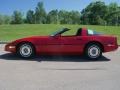 1987 Bright Red Chevrolet Corvette Coupe  photo #15