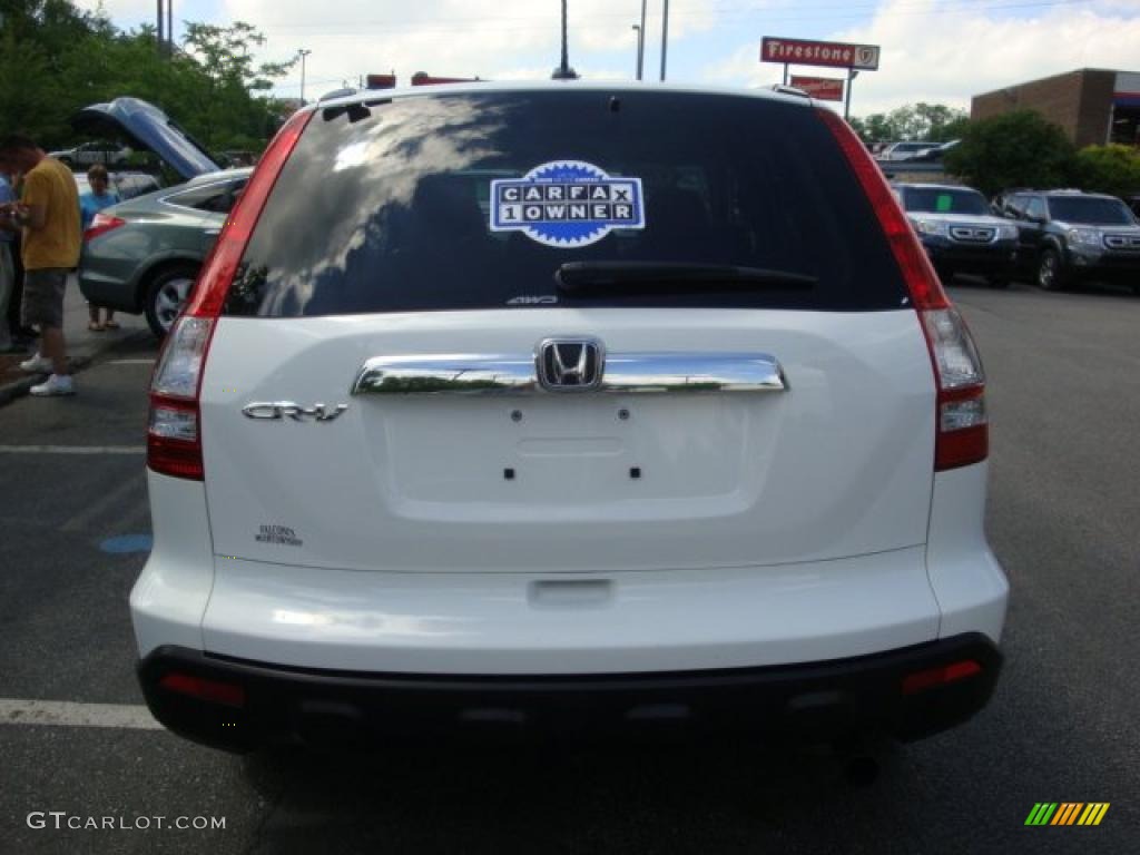 2009 CR-V EX-L 4WD - Taffeta White / Gray photo #3