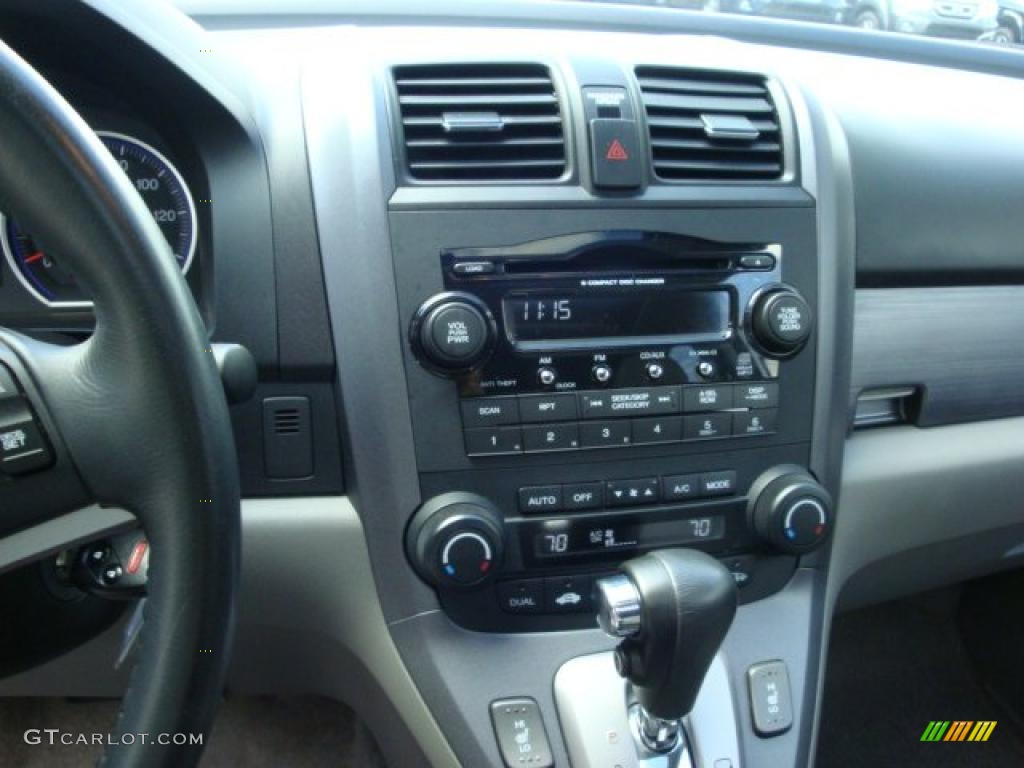 2009 CR-V EX-L 4WD - Taffeta White / Gray photo #13