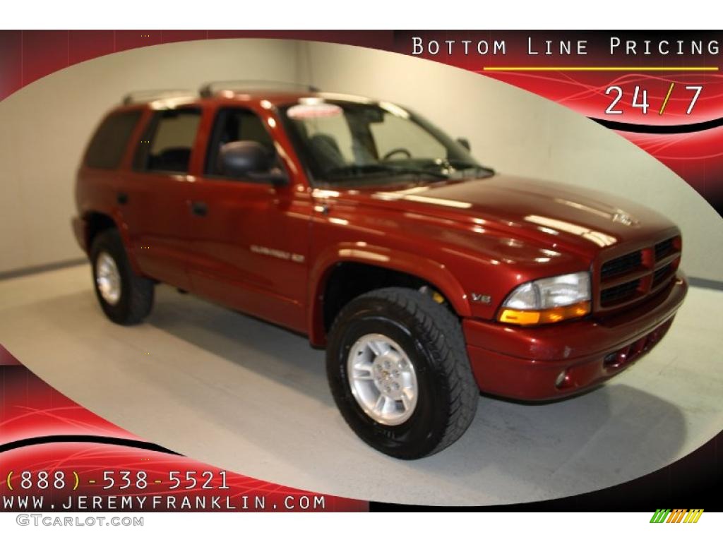 1999 Durango SLT 4x4 - Chili Pepper Red Pearlcoat / Agate photo #1