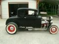 1931 Black Ford Model A Tudor Coupe  photo #2