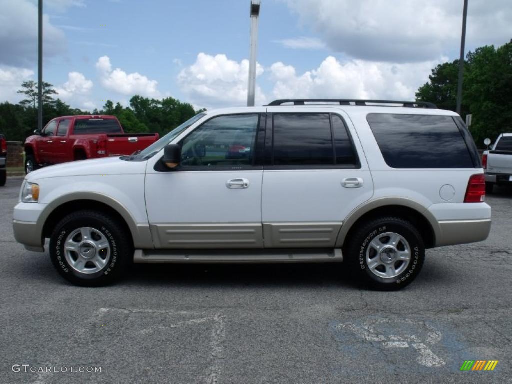 2006 Expedition Eddie Bauer - Oxford White / Medium Parchment photo #5