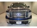 2010 Dark Blue Pearl Metallic Ford F150 XLT SuperCrew 4x4  photo #2