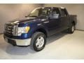 2010 Dark Blue Pearl Metallic Ford F150 XLT SuperCrew 4x4  photo #3