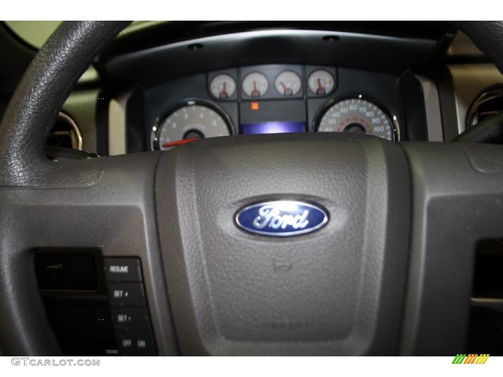 2010 F150 XLT SuperCrew 4x4 - Dark Blue Pearl Metallic / Medium Stone photo #22
